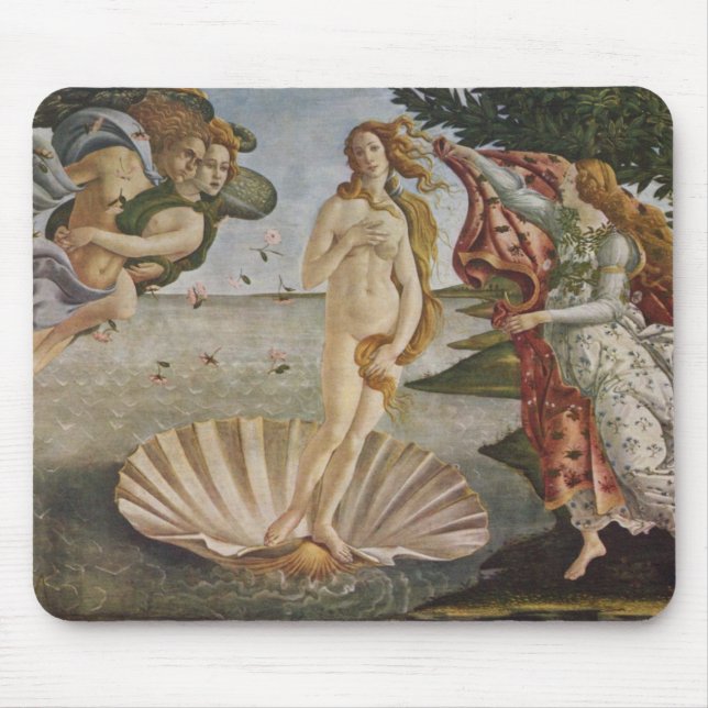 Alfombrilla De Ratón Mousepad El nacimiento de Venus Sandro Botticelli (Frente)