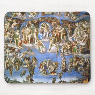 Alfombrilla De Ratón Mousepad El último juicio nuevo de Michelangelo