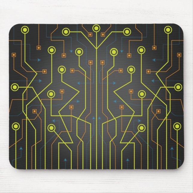 Alfombrilla De Ratón Mousepad eléctrico (Frente)