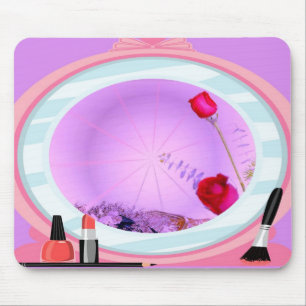 Alfombrilla De Ratón Mousepad Espejo de Belleza