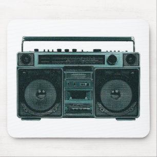 Alfombrilla De Ratón mousepad estéreo retro