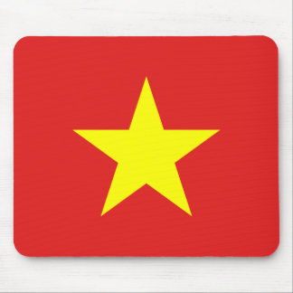 Alfombrilla De Ratón Mousepad, estrella amarilla de la bandera de Vietn