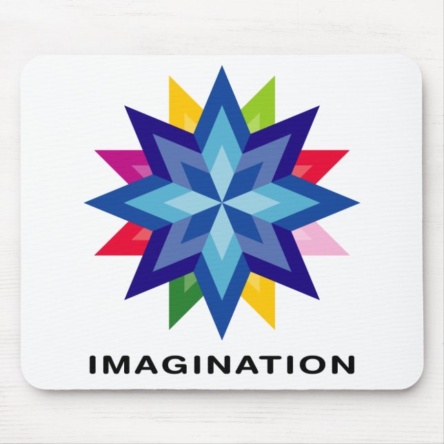 Alfombrilla De Ratón Mousepad "Estrella de la Imaginación" (Frente)