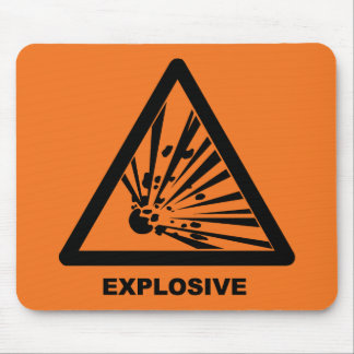 Alfombrilla De Ratón Mousepad explosivo