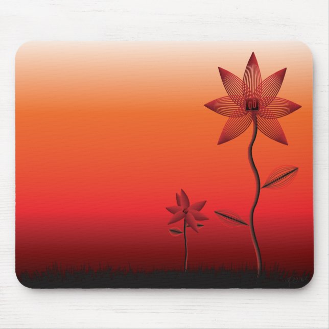 Alfombrilla De Ratón Mousepad extraño de la galería (Frente)
