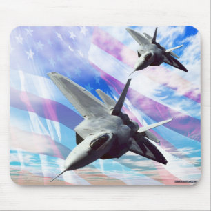 Alfombrilla De Ratón Mousepad F-22