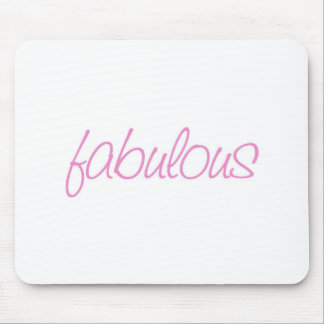 Alfombrilla De Ratón Mousepad fabuloso en rosa