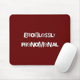 Alfombrilla De Ratón Mousepad fenomenal sin esfuerzo