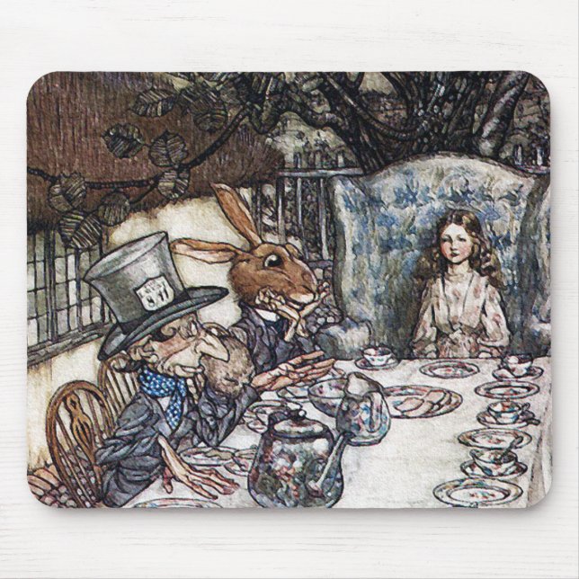 Alfombrilla De Ratón Mousepad: Fiesta del té de odio loco - Rackham (Frente)