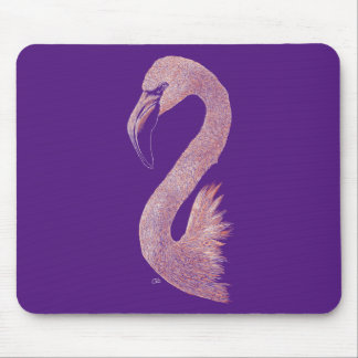 Alfombrilla De Ratón Mousepad Flamingo rosa