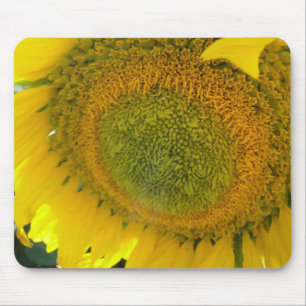 Alfombrilla De Ratón Mousepad: Flor de girasol