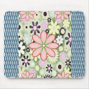 Alfombrilla De Ratón Mousepad Floral
