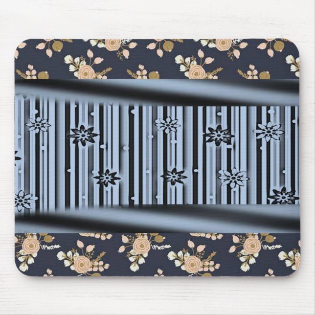 Alfombrilla De Ratón Mousepad Floral (Frente)