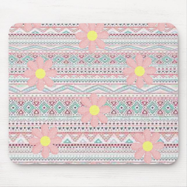 Alfombrilla De Ratón Mousepad Floral (Frente)
