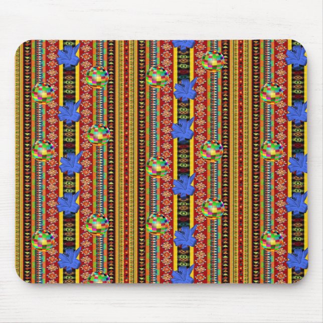 Alfombrilla De Ratón Mousepad Floral (Frente)