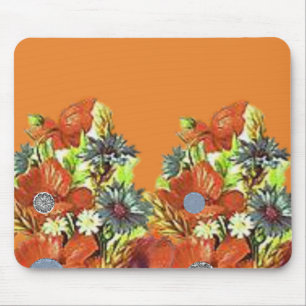Alfombrilla De Ratón Mousepad Floral