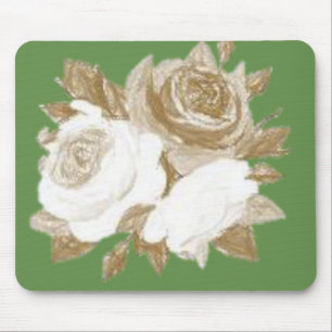 Alfombrilla De Ratón Mousepad Floral