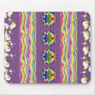 Alfombrilla De Ratón Mousepad Floral