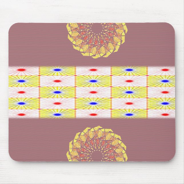 Alfombrilla De Ratón Mousepad Floral (Frente)