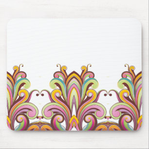Alfombrilla De Ratón Mousepad Floral