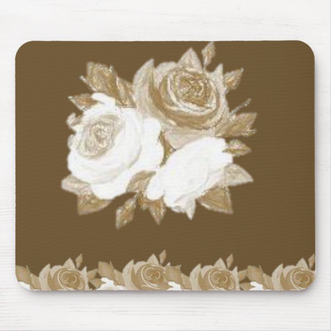 Alfombrilla De Ratón Mousepad Floral (Frente)