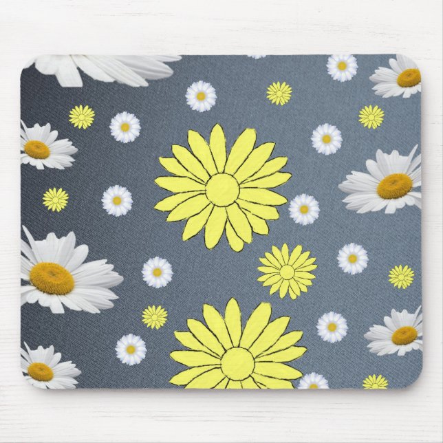 Alfombrilla De Ratón Mousepad Floral (Frente)