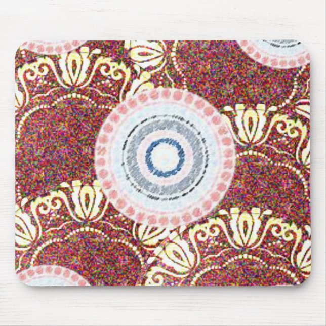 Alfombrilla De Ratón Mousepad Floral (Frente)