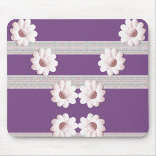 Alfombrilla De Ratón Mousepad Floral