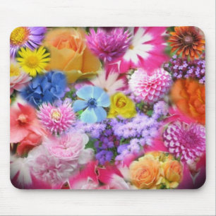 Alfombrilla De Ratón Mousepad floral