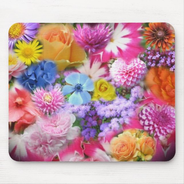 Alfombrilla De Ratón Mousepad floral (Frente)