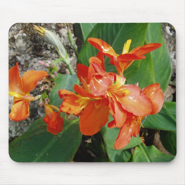 Alfombrilla De Ratón Mousepad floral (Frente)