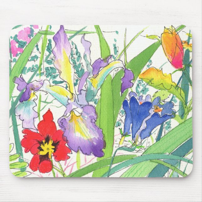 Alfombrilla De Ratón mousepad floral (Frente)