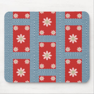 Alfombrilla De Ratón Mousepad Floral