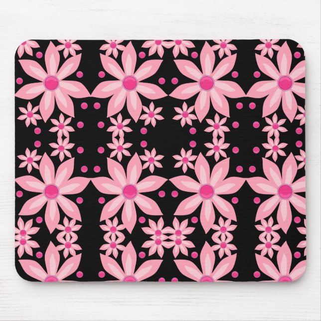 Alfombrilla De Ratón Mousepad Floral (Frente)