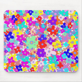 Alfombrilla De Ratón Mousepad floral brillante