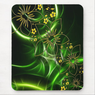 Alfombrilla De Ratón Mousepad floral elegante