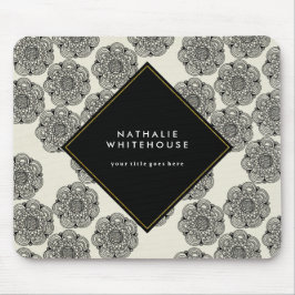 Alfombrilla De Ratón Mousepad floral personalizado