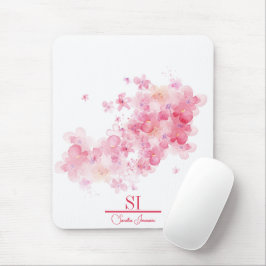 Alfombrilla De Ratón Mousepad floral personalizado|Personalizado