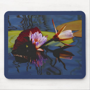 Alfombrilla De Ratón Mousepad flotante de las bellezas (lillies del
