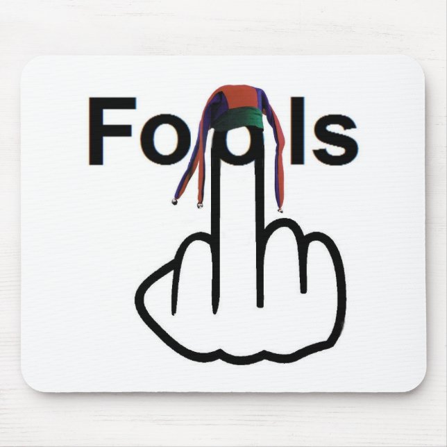 Alfombrilla De Ratón Mousepad Fools Flip (Frente)