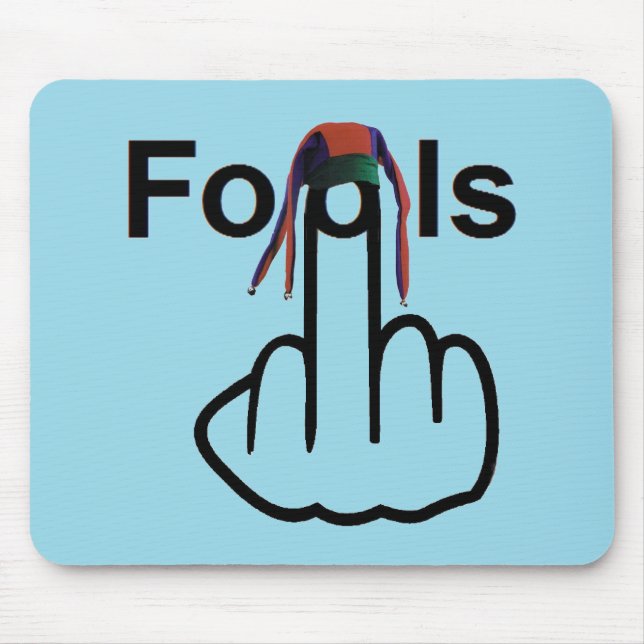 Alfombrilla De Ratón Mousepad Fools Flip (Frente)