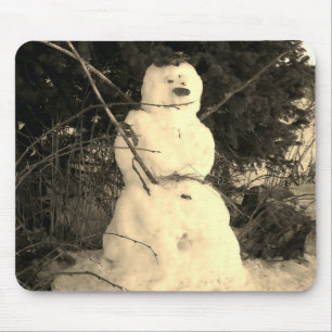 Alfombrilla De Ratón Mousepad Fotografía de Snowman