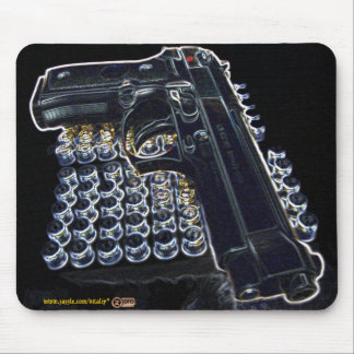 Alfombrilla De Ratón Mousepad fresco de la foto del arma