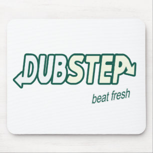 Alfombrilla De Ratón Mousepad fresco de la música de Dubstep del golpe