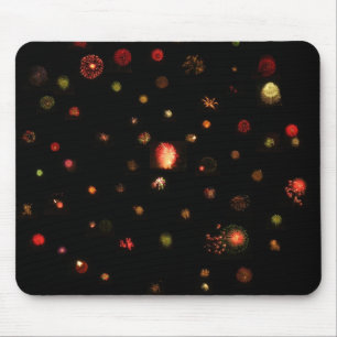 Alfombrilla De Ratón Mousepad - Fuegos artificiales