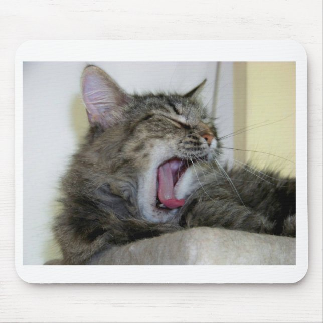 Alfombrilla De Ratón Mousepad gato (Frente)