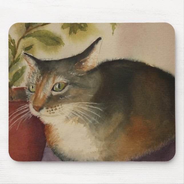 Alfombrilla De Ratón MOUSEPAD - Gato francés (Frente)
