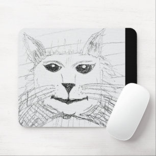 Alfombrilla De Ratón Mousepad gato sassy