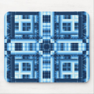 Alfombrilla De Ratón Mousepad geométrico azul