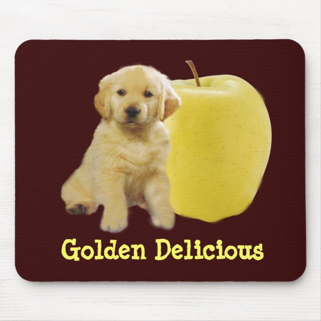 Alfombrilla De Ratón Mousepad "golden delicious" (Frente)